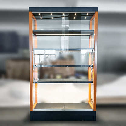 DM235 Custom Made Display Rack with Glass