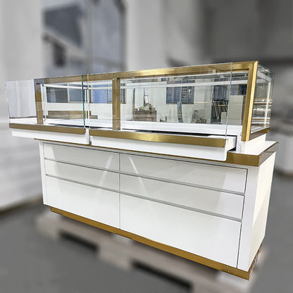 DM238 Luxury Store Display Cabinet Counter Showcase