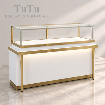 DM238 Luxury Store Display Cabinet Counter Showcase