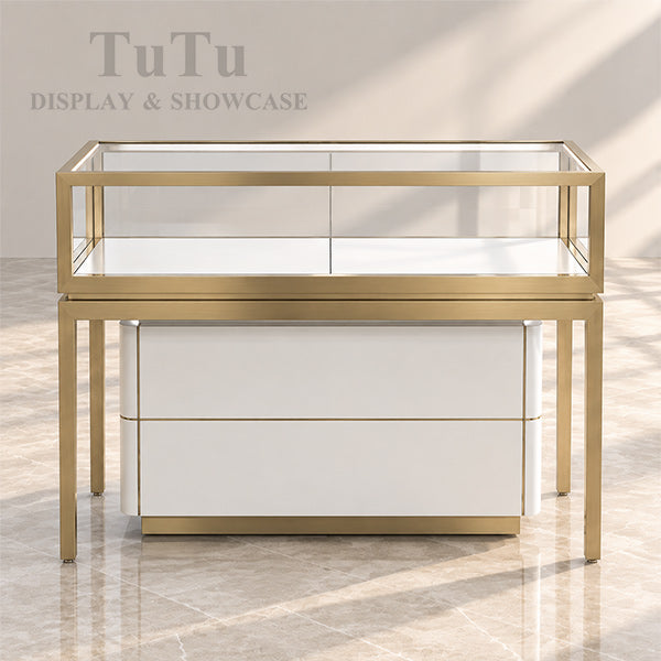 DM251 Jewellery Counter Display Showcase with Cabinet