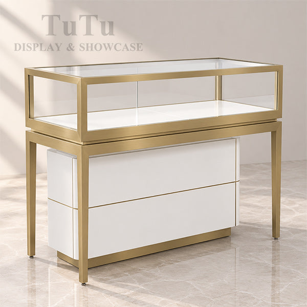DM251 Jewellery Counter Display Showcase with Cabinet