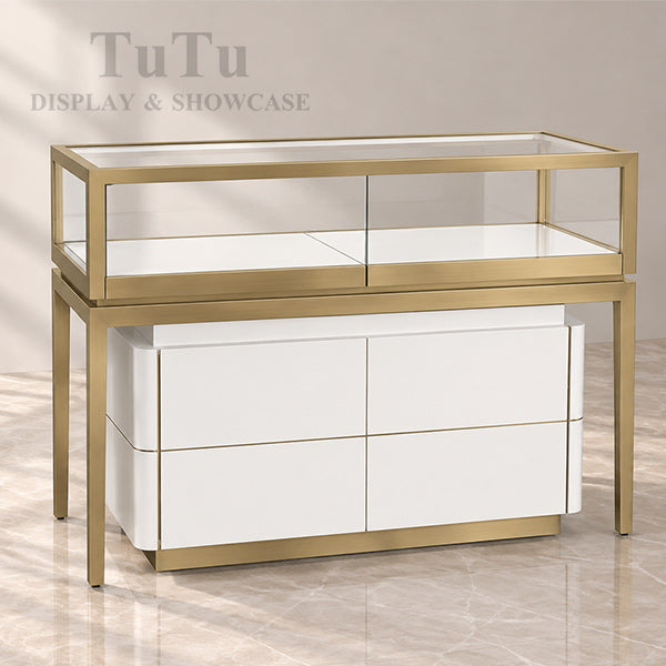 DM251 Jewellery Counter Display Showcase with Cabinet