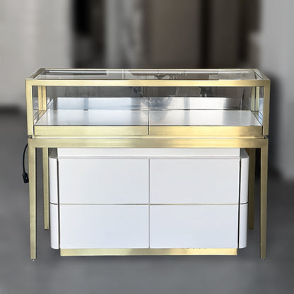 DM251 Jewellery Counter Display Showcase with Cabinet