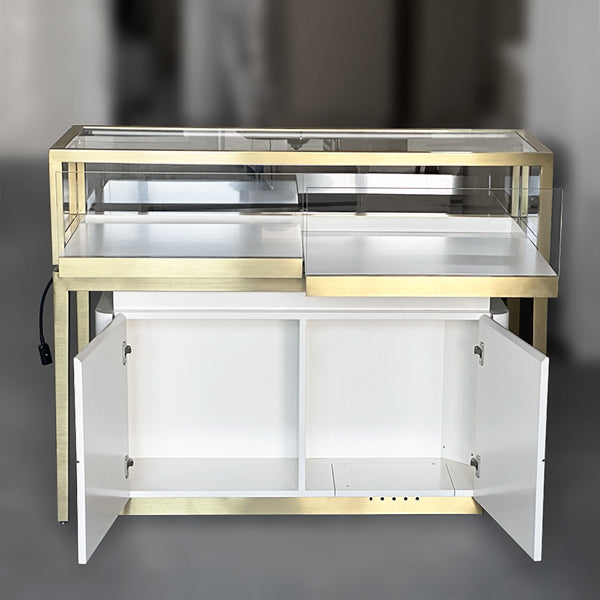 DM251 Jewellery Counter Display Showcase with Cabinet