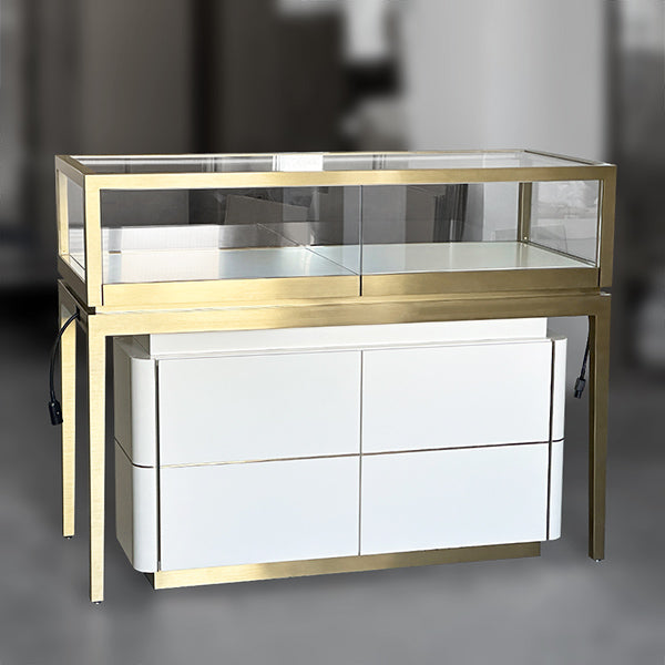 DM251 Jewellery Counter Display Showcase with Cabinet