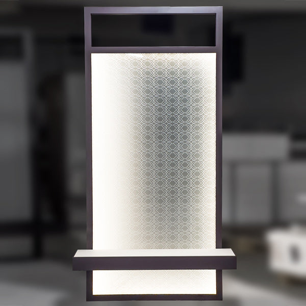 DM257 Frosted Patterned Glass Wall Partition LED Light