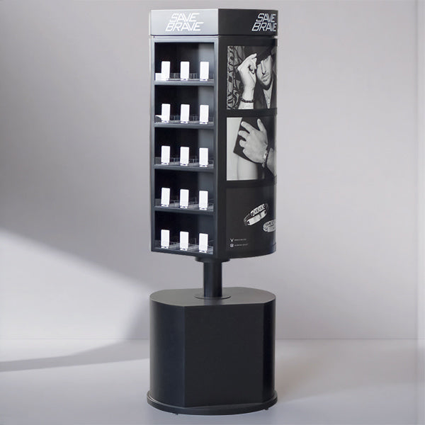 DM260 Retail Store Rotating Display Case Spinner – TUTU DISPLAY