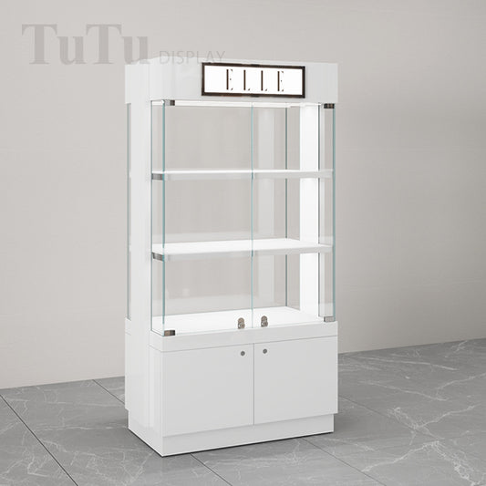 DM263 Jewellery Store Window Display Case Lighted