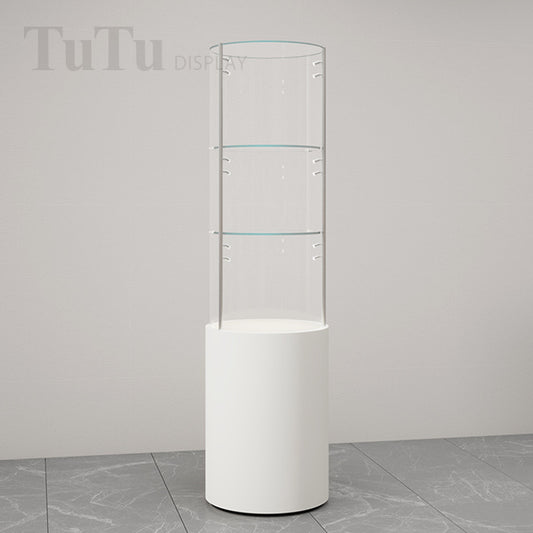 DM269 Round Glass Jewellery Display Case without Door
