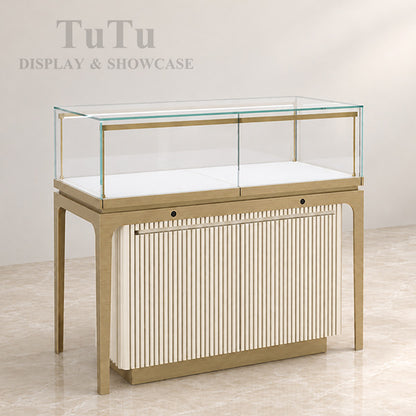 DM292 Jewellery Glass Top Counter Showcase Cabinet