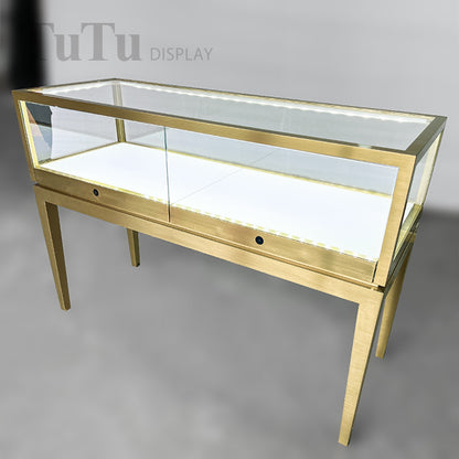 MT49 Four-Sided LED Light Jewellery Showcase