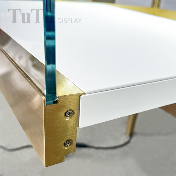 MT49 Four-Sided LED Light Jewellery Showcase