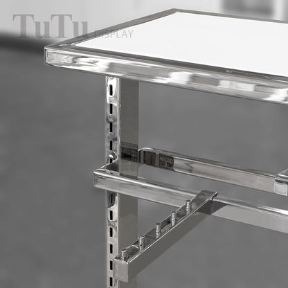DM311 Adjustable Clothing Display Rack with Caster