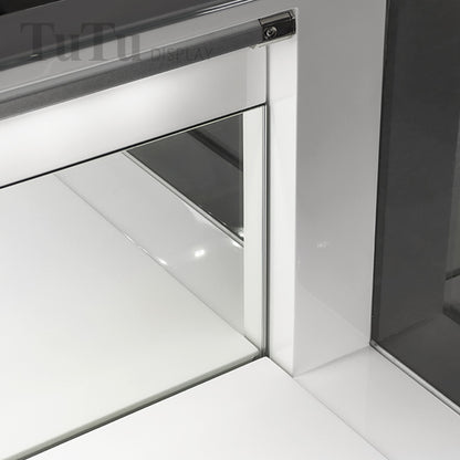 DM315 Jewellery Store Center Island Display Cabinet Kiosk