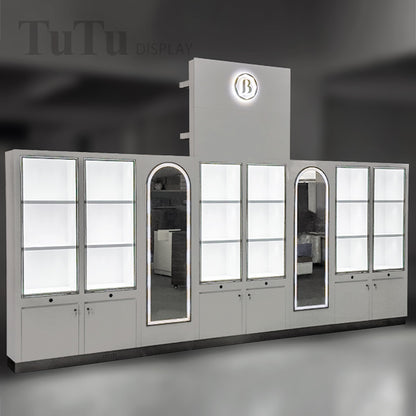 DM316 Custom Jewellery Store Wall Display Cabinet