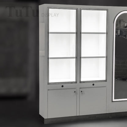 DM316 Custom Jewellery Store Wall Display Cabinet