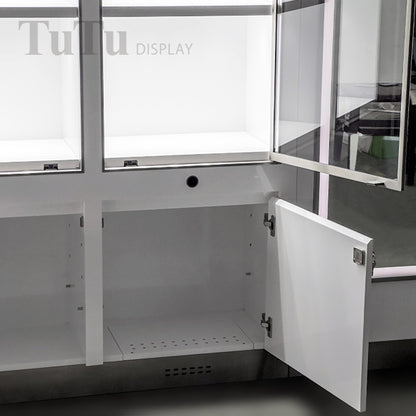DM316 Custom Jewellery Store Wall Display Cabinet