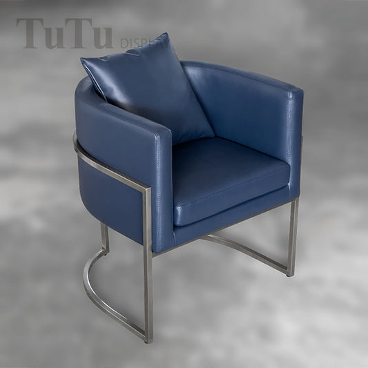 DM317 Metal Frame Chair with Pillow