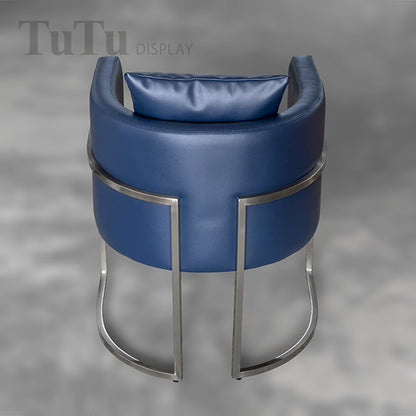DM317 Metal Frame Chair with Pillow