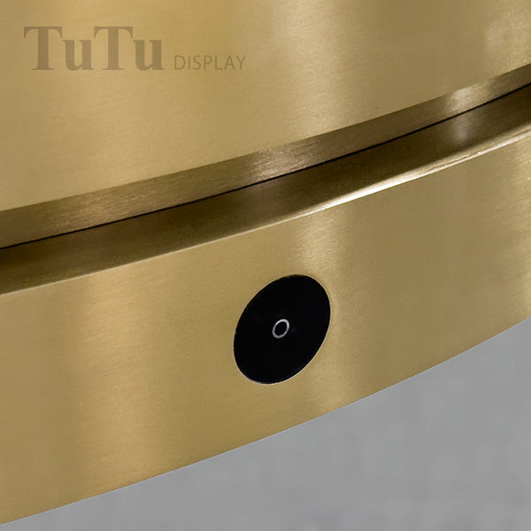 DM323 Round Metal Jewellery Display Counter Showcase