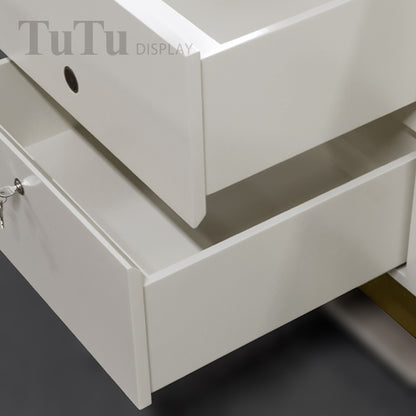 DM324 Jewellery Store Consult Desk with Showcase