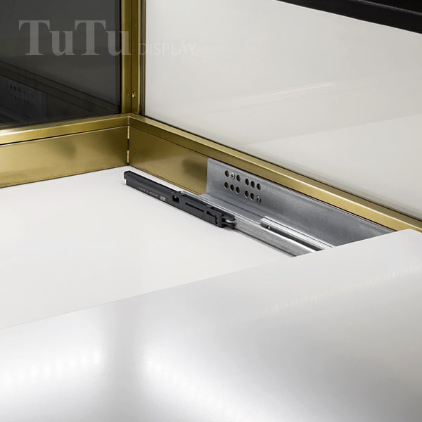 DM324 Jewellery Store Consult Desk with Showcase