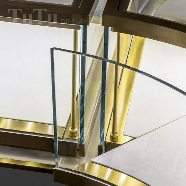 DM330 Jewellery Counter Top Glass Showcases Cabinet