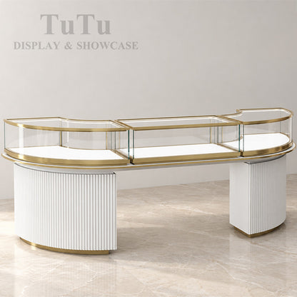 DM330 Jewellery Counter Top Glass Showcases Cabinet