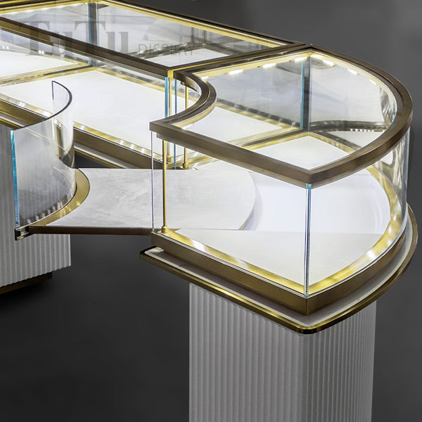 DM330 Jewellery Counter Top Glass Showcases Cabinet