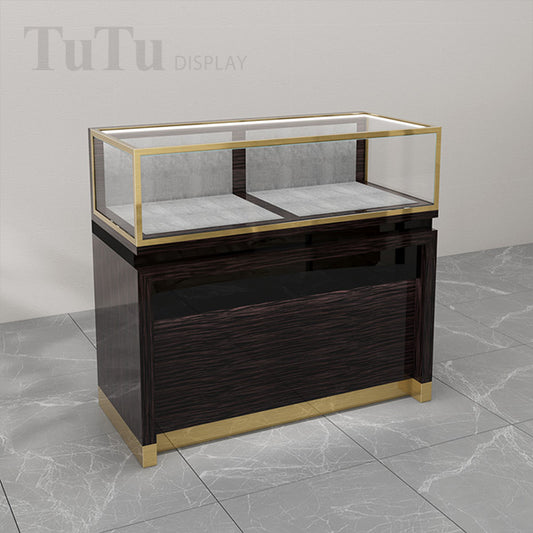 DM50 Metal Counter Showcase With All sides LED Light