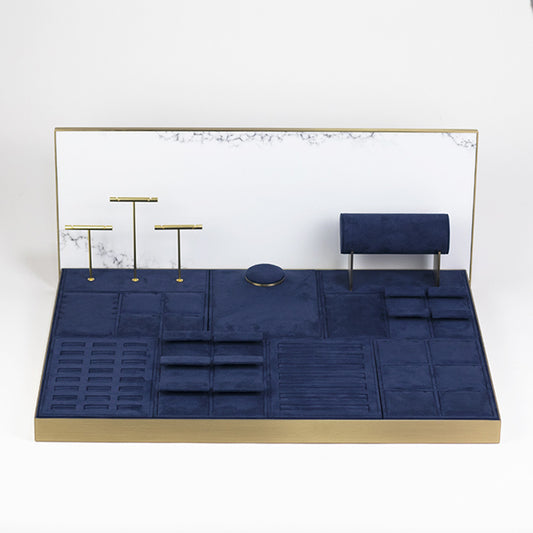 DS048 Jewellery Display Stand Set Marble Board