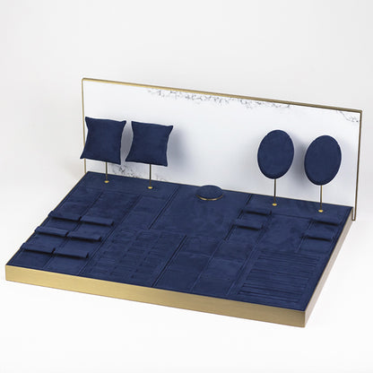 DS049 Jewellery Display Stand Set Marble Board
