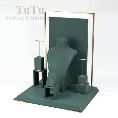 DS336 Jewellery Display Stand Set with Backboard