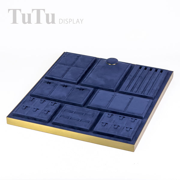 DS383 Opal Jewelry Counter Display Tray Set