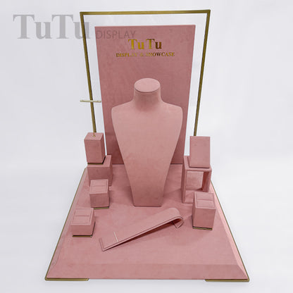 DS392 Pink Jewellery Display Set