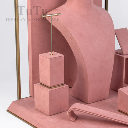 DS392 Pink Jewellery Display Set