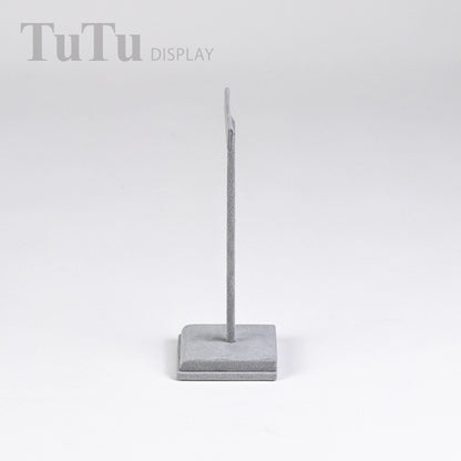 EH083 Grey Earring Display T-Bar Stand