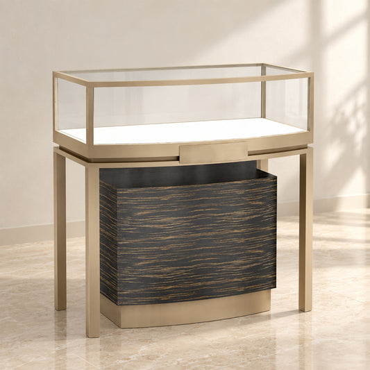 MT01 Elegant Jewellery Showcase with Removable Cupboard