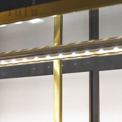 MT32 Jewellery Metal Display Counter Showcase