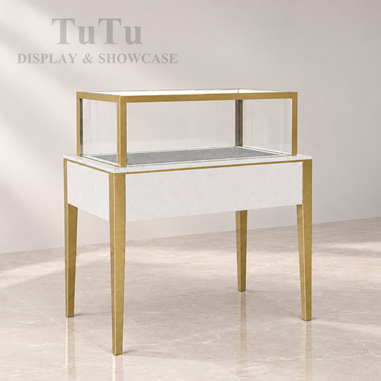 MT37 Jewellery Display Glass Counter Showcase Lighted