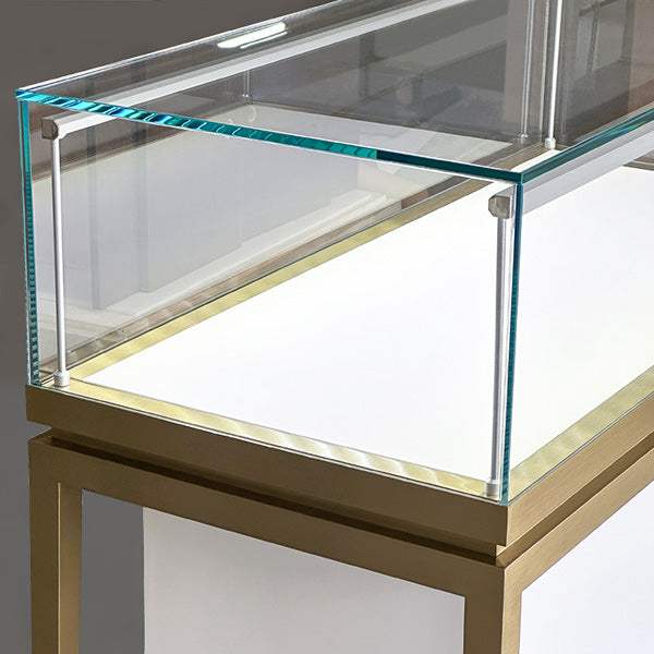 MT43-Storage Jewellery Glass Top Counter Showcase Base Cabinet