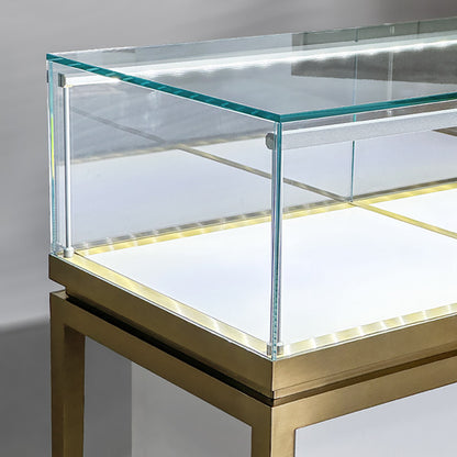 MT43-Storage Jewellery Glass Top Counter Showcase Base Cabinet