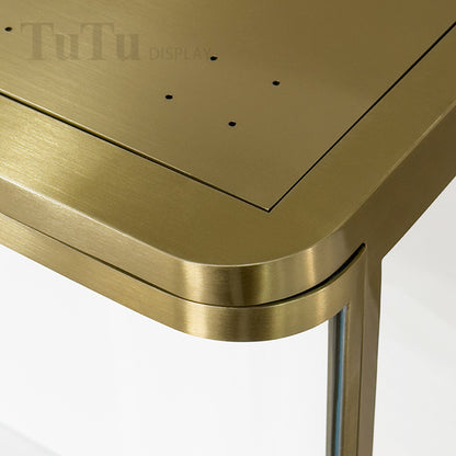 MT46 Jewellery Wall Mounted Showcase Filleted Corner