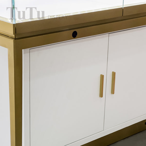 MT48 Jewellery Glass Top Counter Showcase Base Cabinet