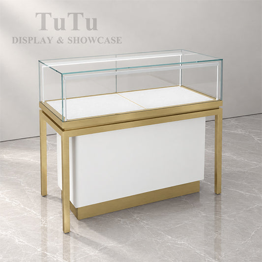 MT48 Jewellery Glass Top Counter Showcase Base Cabinet