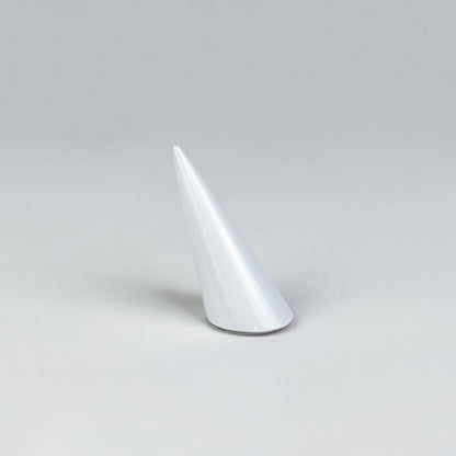 RH084 Glossy White Ring Display Finger Holder