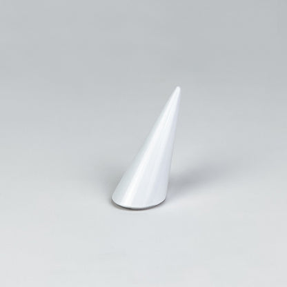 RH084 Glossy White Ring Display Finger Holder