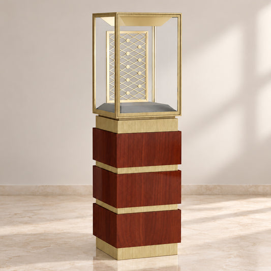 S114 High End Quality Display Tower Showcase
