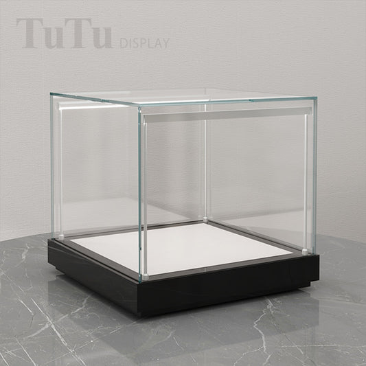 S135 Black Jewellery Countertop Display Case LED Light