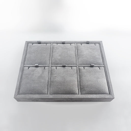 TR0140 Jewellery Pendant Display Tray with 6 Grids